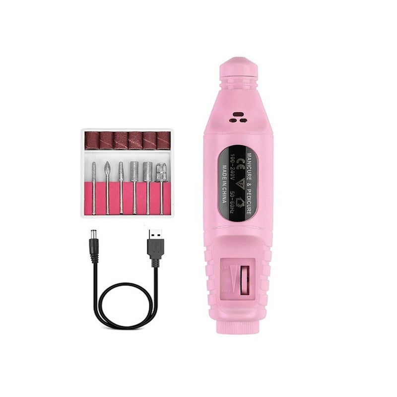 Electric Nail Files Professional Nails Drill Kit For Acrylic Gel Portable Speed Manicure Pedicure Polishi