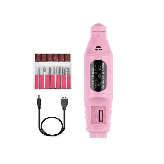 Electric Nail Files Professional Nails Drill Kit For Acrylic Gel Portable Speed Manicure Pedicure Polishi