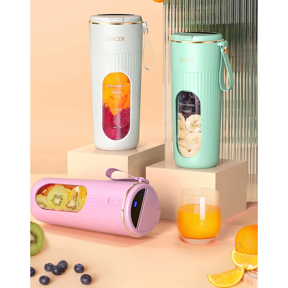 Electric Fruit Juicer Usb Wireless Rechargeable Portable Blender