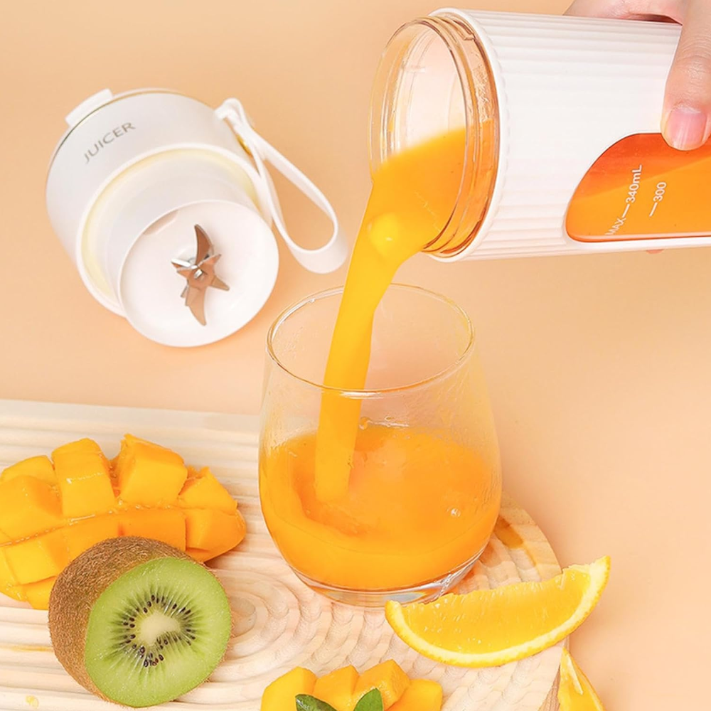Electric Fruit Juicer Usb Wireless Rechargeable Portable Blender