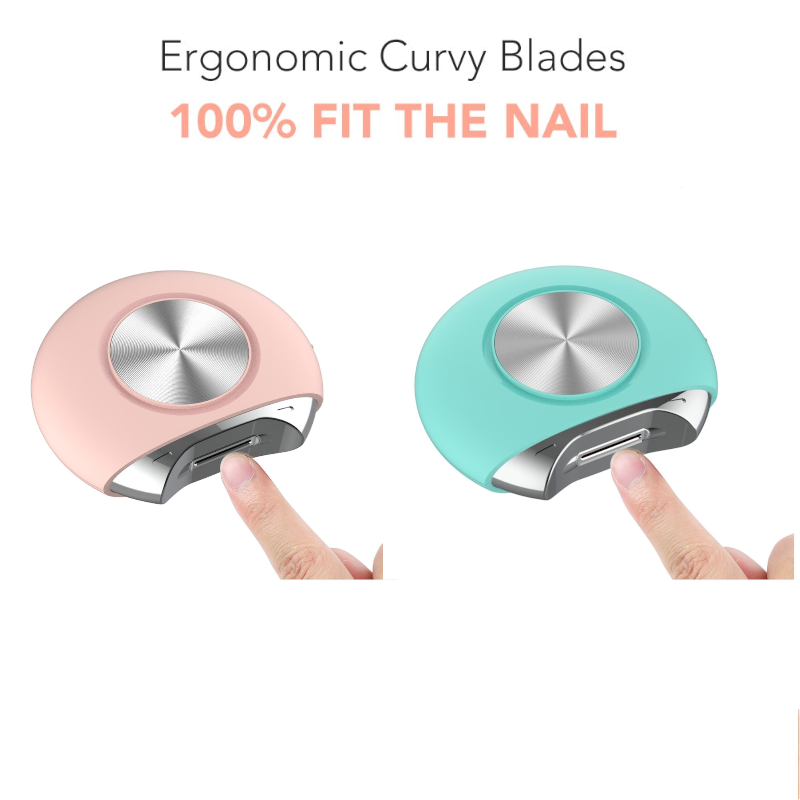 Electric Nail Clipper Adults Little One Automatic Trimmer Debris Container