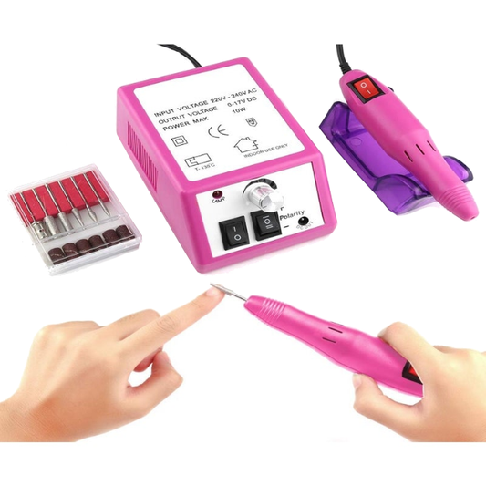 Electric Nail Drill Professional Manicure Machine Buffer For Acrylic Nails Portable Polisher File