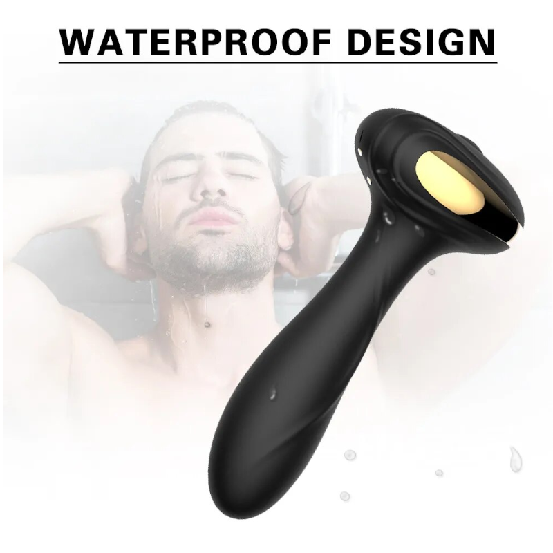 Electric Anal Plug Wireless Remote Control Buttplug Vibrating Dildo