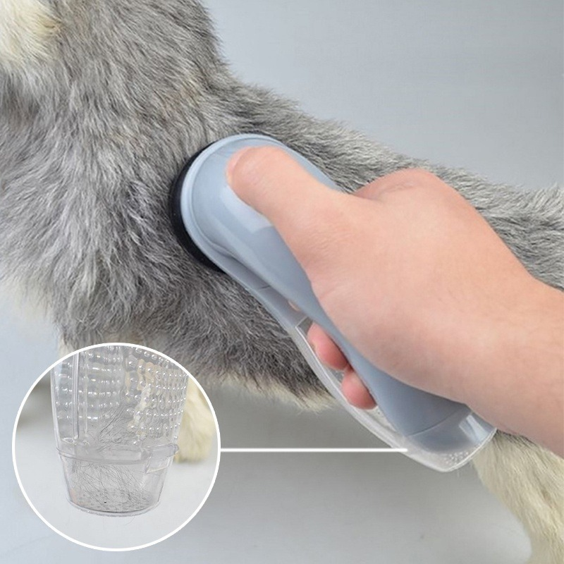 Electric Pet Dog Hair Vacuum Removing Machine