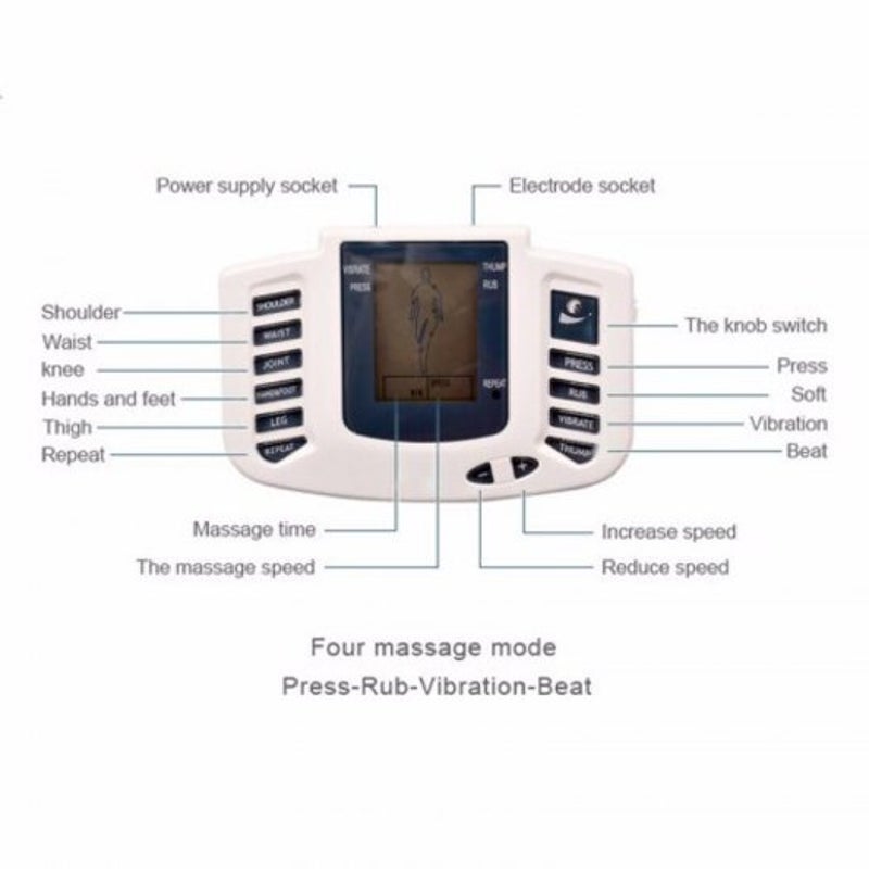Electroestimulador Muscular For Body Relax Muscle Massager Pulse Tens Acupuncture Therapy Option 1
