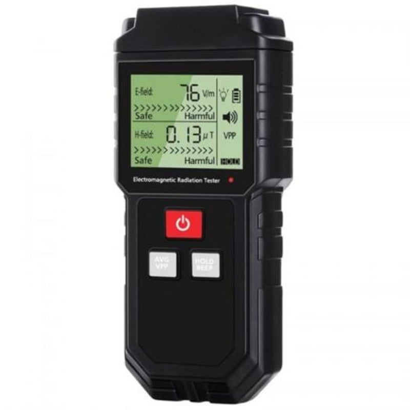Electromagnetic Field Radiation Tester Black