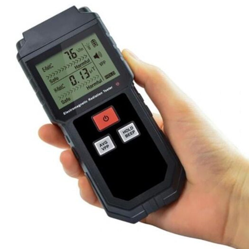 Electromagnetic Field Radiation Tester Black