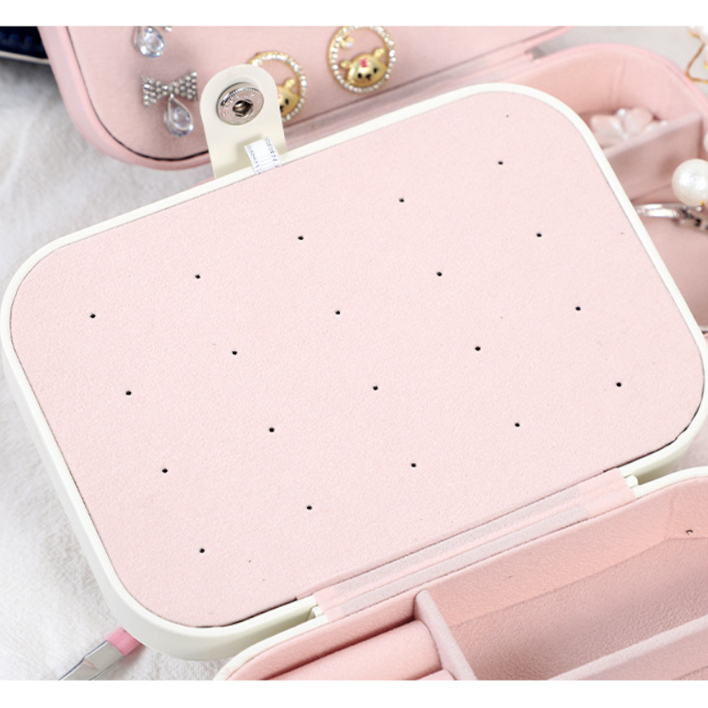 Veile Studios Elegant Double Section Jewellery Box Storage