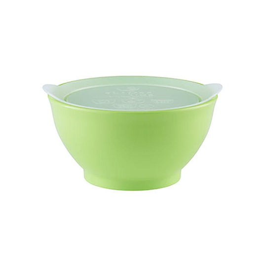 Elipse Green Spill-Proof Anti-Slip Bowl Stage 1 With Lid For Easy Feeding And Clean-Up