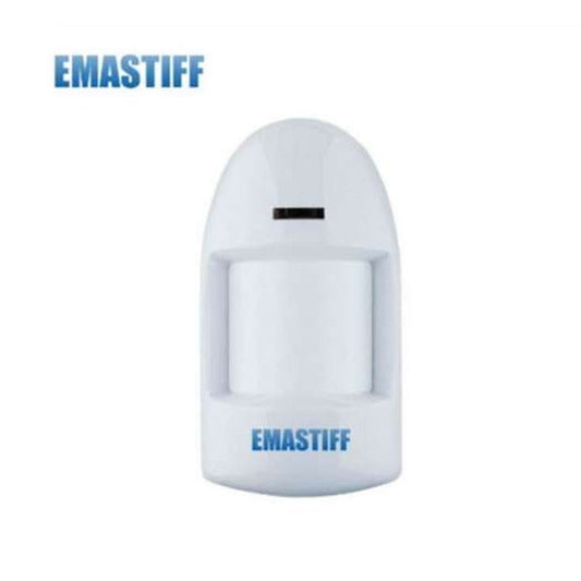 12V Wired Infrared Detector Human Body Induction Alarm Dual Sensor Wall Mount White