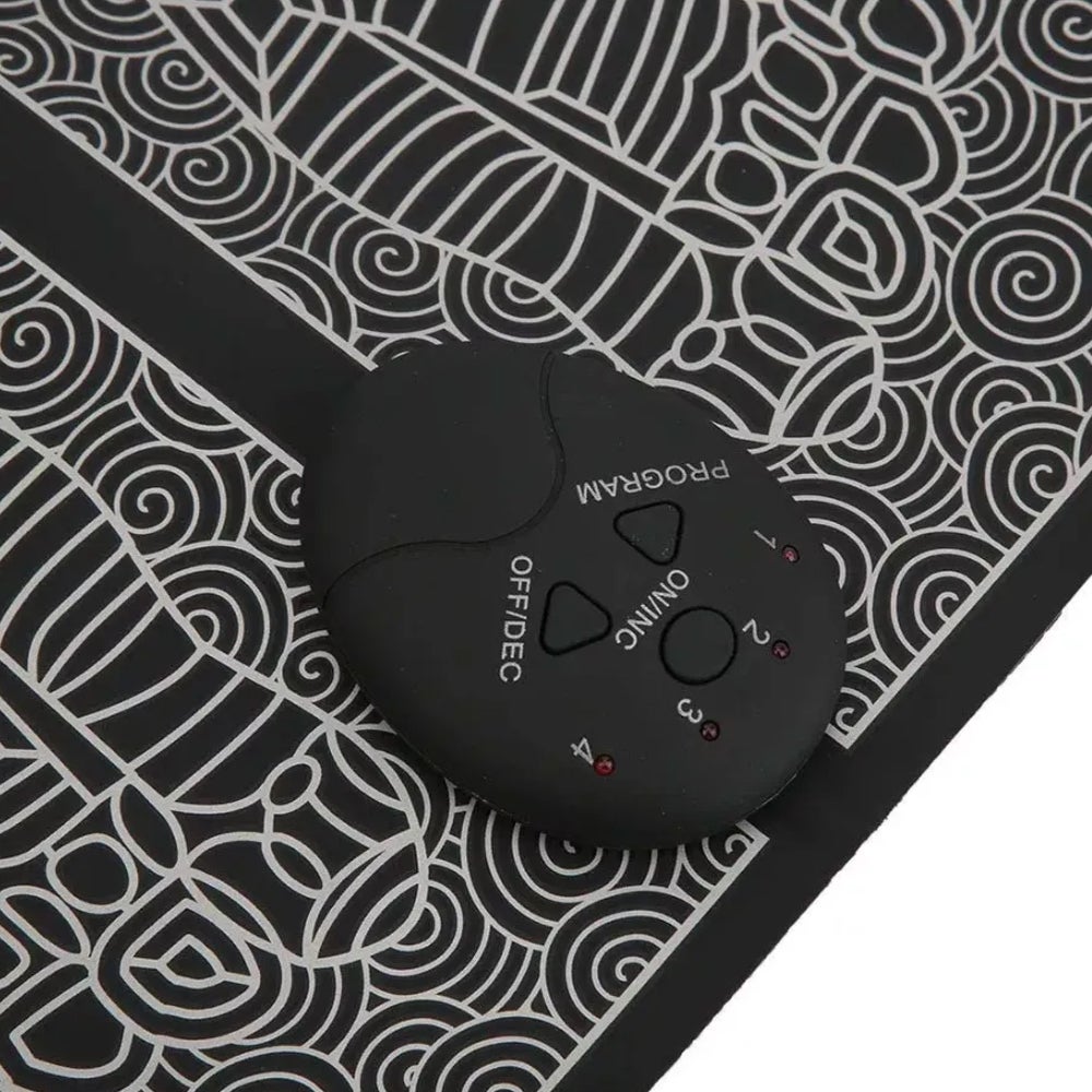 Ems Electric Stimulator Massage Foot Massager Mat Pad Leg Shaping Relax Muscle
