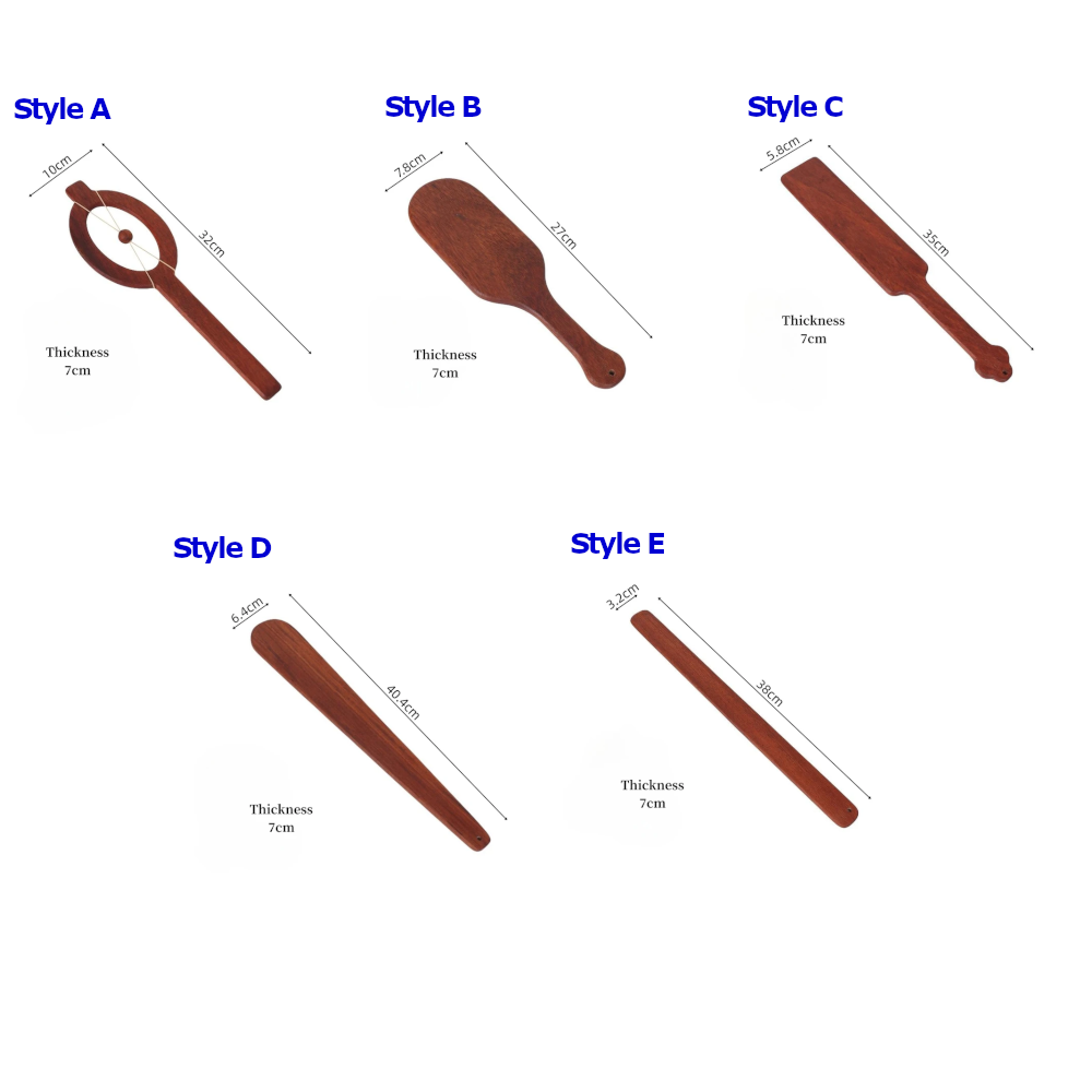 Erotic Spanking Paddle With Smooth Rosewood Flap Whip For Fetish Bdsm Fantasy Flogger Cosplay Slave Sex Toys