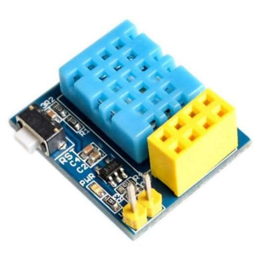 Esp8266 01 Dht11 Temperature And Humidity Wifi Nodes Do Not Contain Wireless Blue