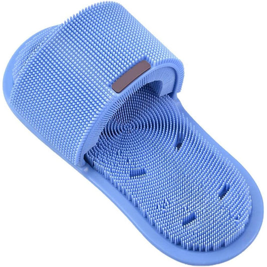 Exfoliating Shower Feet Foot Scrubber Massager Cleaner Washer Slipper Brush