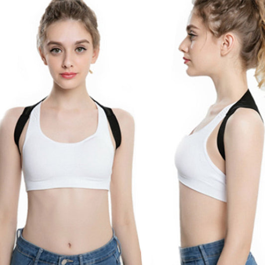 Expandable Back Posture Support Flexible Shoulder Brace Belt Correct