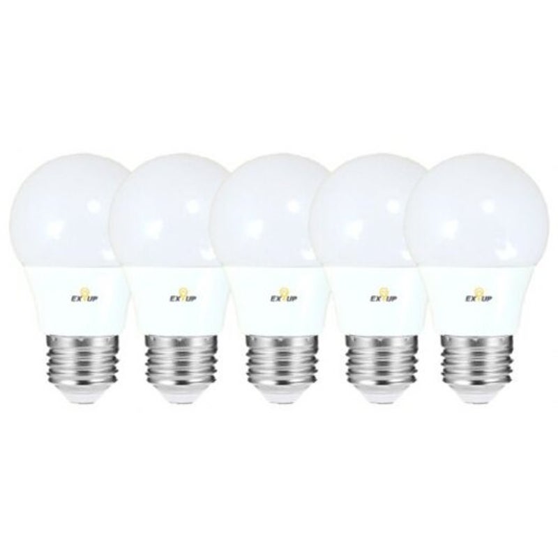 5Pcs 3W E27 Globe Bulb 5730Smd Ac220 240V White 2700K 3000K