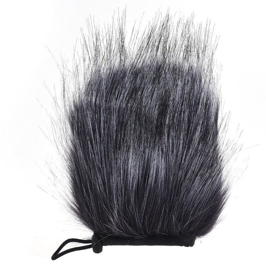 Ey-M24 Furry Outdoor Microphone Windscreen Artificial Muff Cover