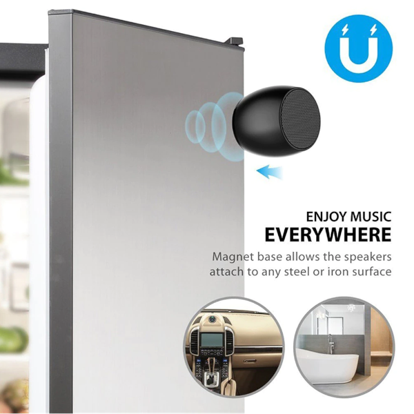 F1 Aluminium Alloy Stereo Wireless Bluetooth Speaker With Charging Dock Support Hands Free