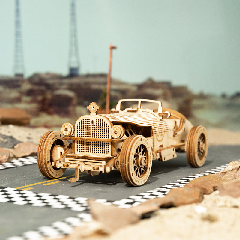 Rokr Train Model 3D Puzzle Toy Assembly Kit For Children