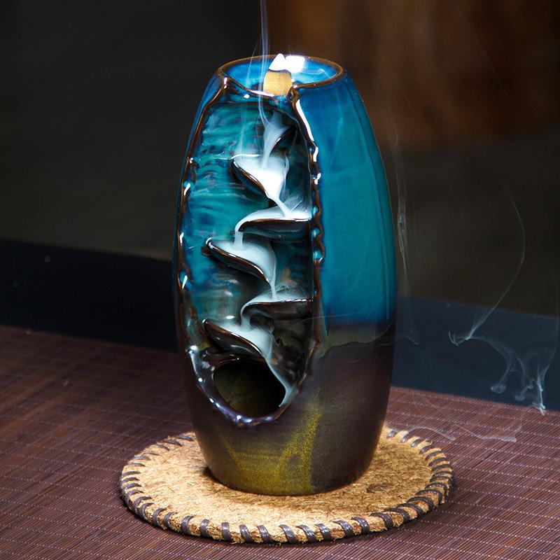 Waterfall Backflow Ceramic Aromatherapy Holder