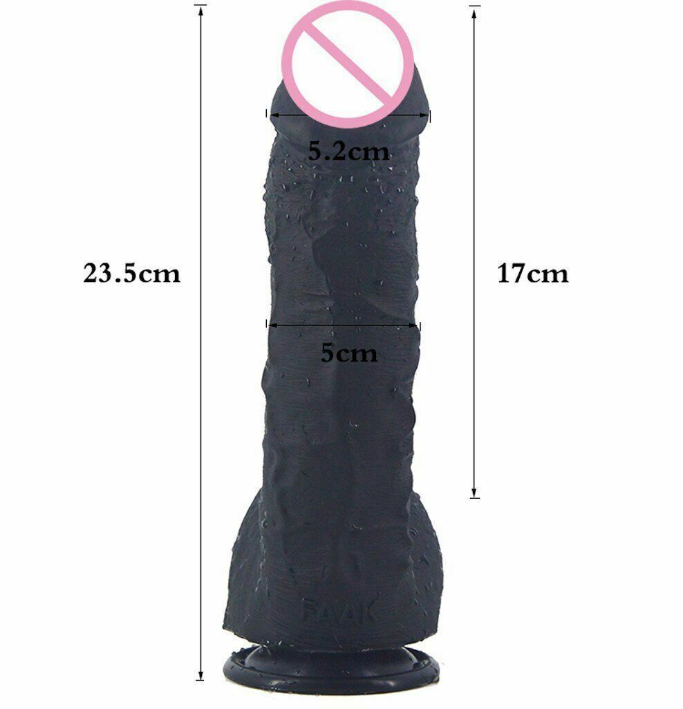 Realistic Couples Silicone Penis Masturbator Black Dildos Erotic Cock G Spot Clitoris Anal Sex Toy