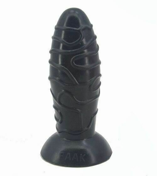 Faak 17Cm Silicone Butt Plug Anal Dildo Dong Thick Flesh