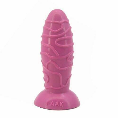 Faak 17Cm Silicone Butt Plug Anal Dildo Dong Thick Flesh