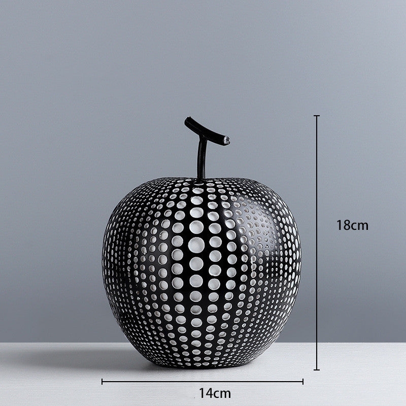 Wave Dot Art Apple Ornaments Nordic Decor