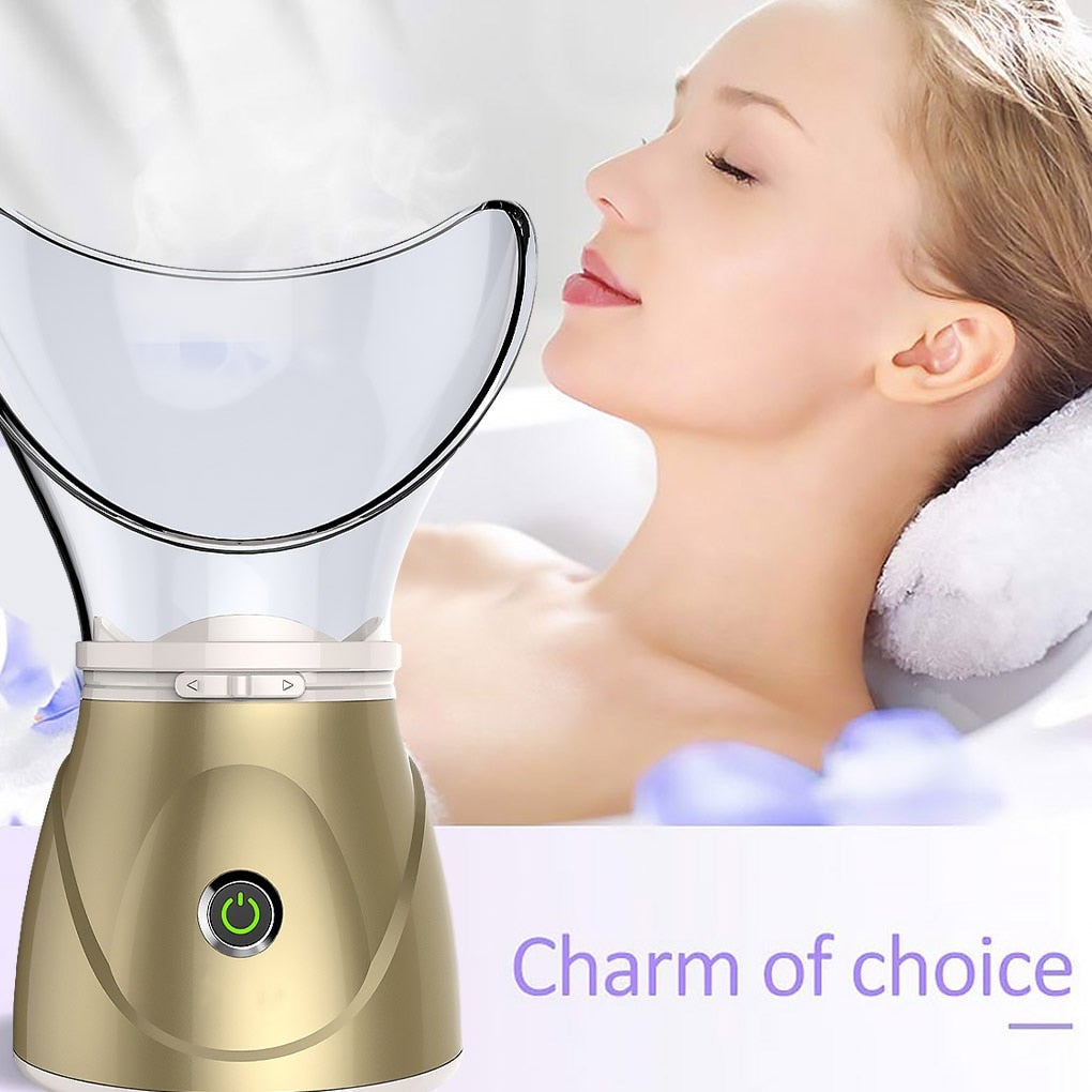 Facial Face Steamer Deep Cleanser Mist Sprayer Spa Skin Vaporizer