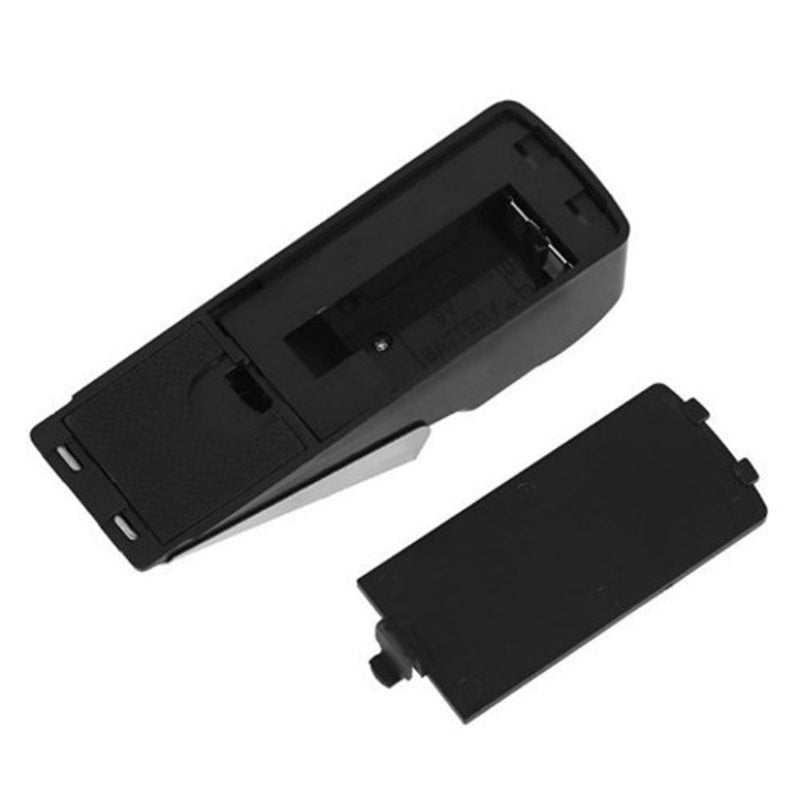 Family Personal Protective Portable Anti Theft Alarm Smart Door Lock Stop Black