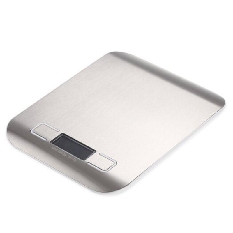 Famirosa 5000G / 1G Digital Lcd Electronic Scale Kitchen Tool Silver