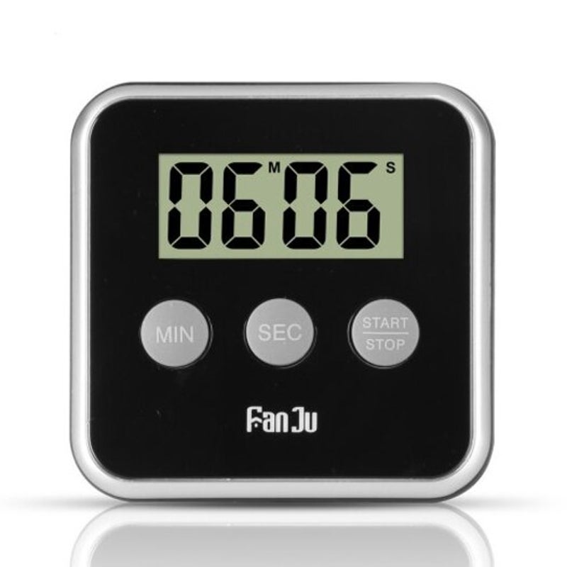 Fj231 Digital Kitchen Timer With Big Display Loud Alarm Foldable Stand Countdown