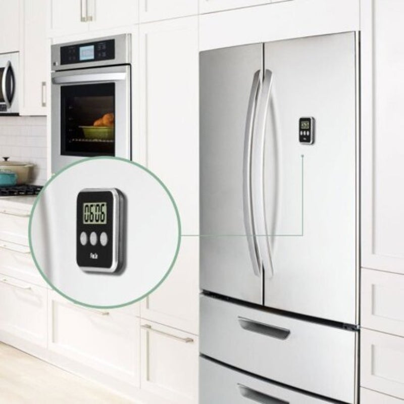 Fj231 Digital Kitchen Timer With Big Display Loud Alarm Foldable Stand Countdown
