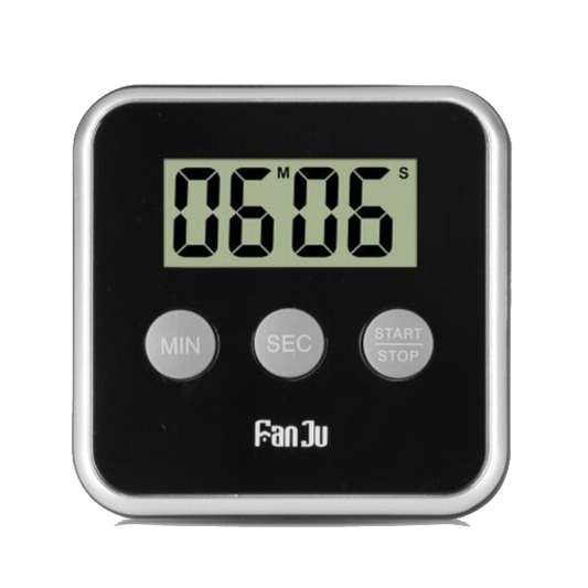 Fj231 Digital Kitchen Timer With Big Display Loud Alarm Foldable Stand Countdown