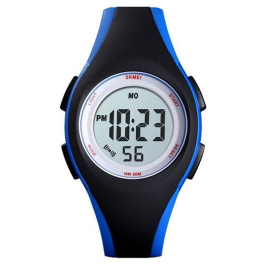 Veile Studios Fashion Children Clock Kids Watch Pu Sport Digital Color Multi A