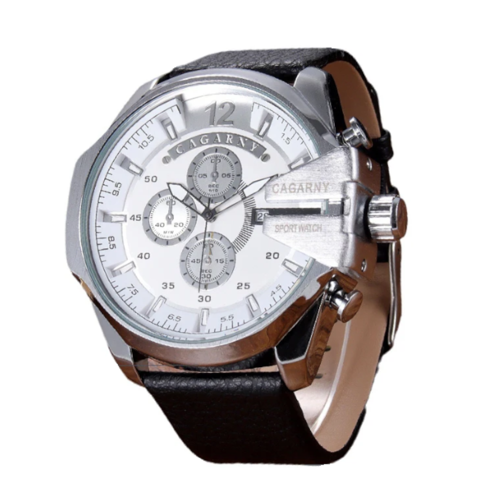 Veile Studios Fashion Casual Watches For Men Waterproof Classic Leather Man's Quartz