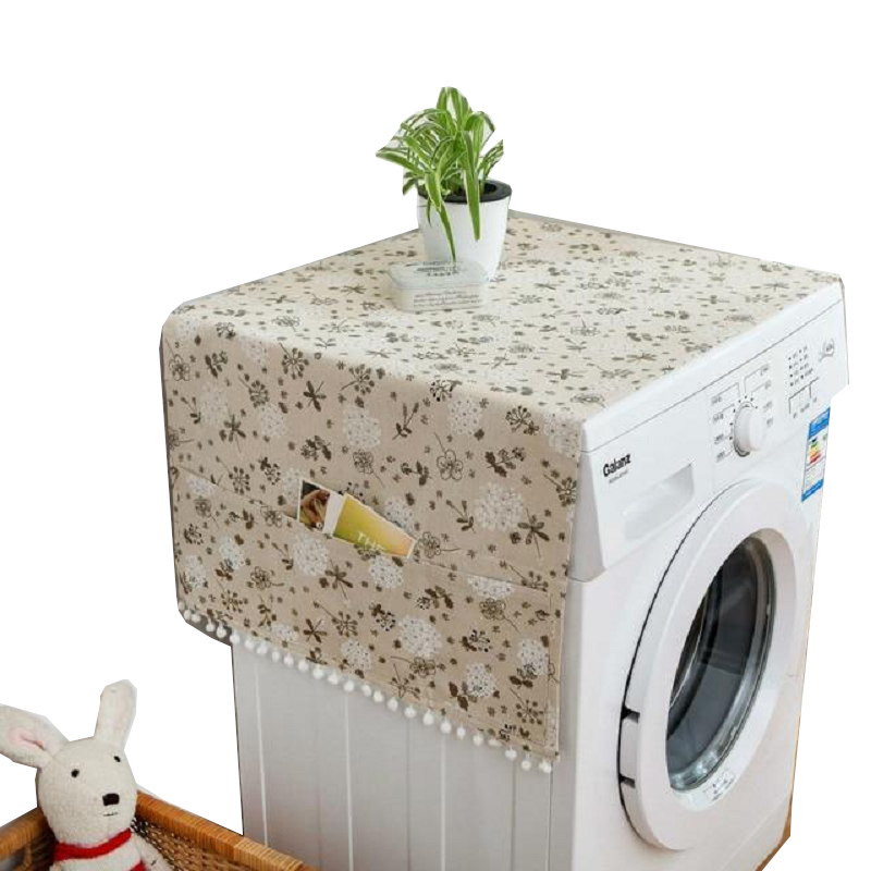 Washing Machine Cover With Pocket Multifunction Refrigerator Dust