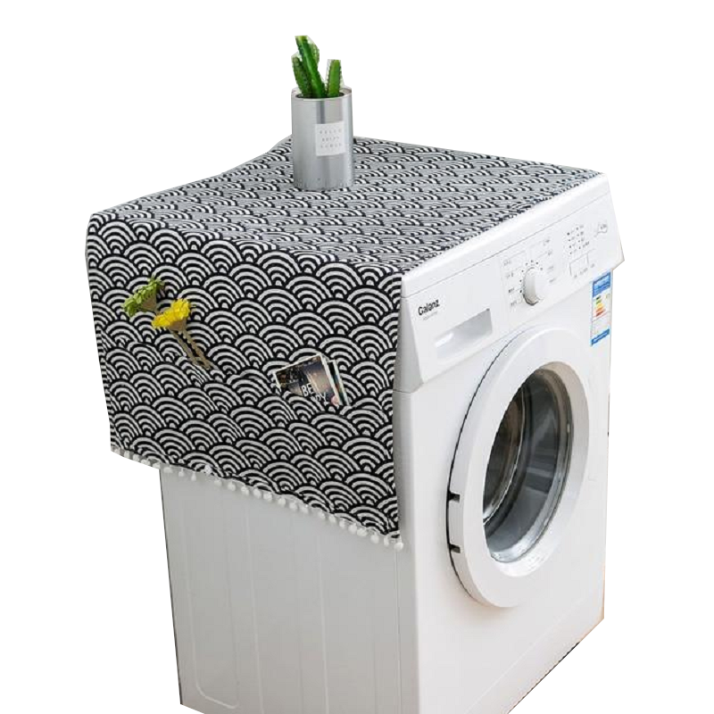 Washing Machine Cover With Pocket Multifunction Refrigerator Dust