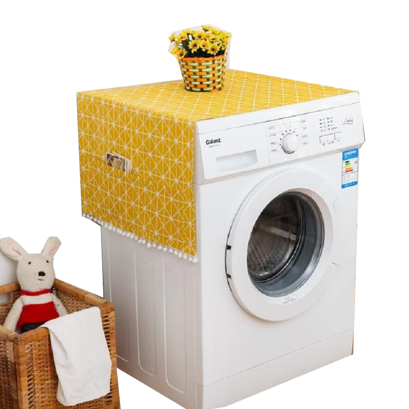 Washing Machine Cover With Pocket Multifunction Refrigerator Dust