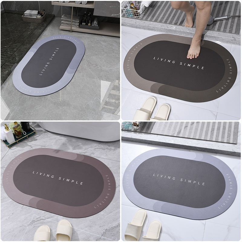 Super Absorbent Non Slip Bath Mat