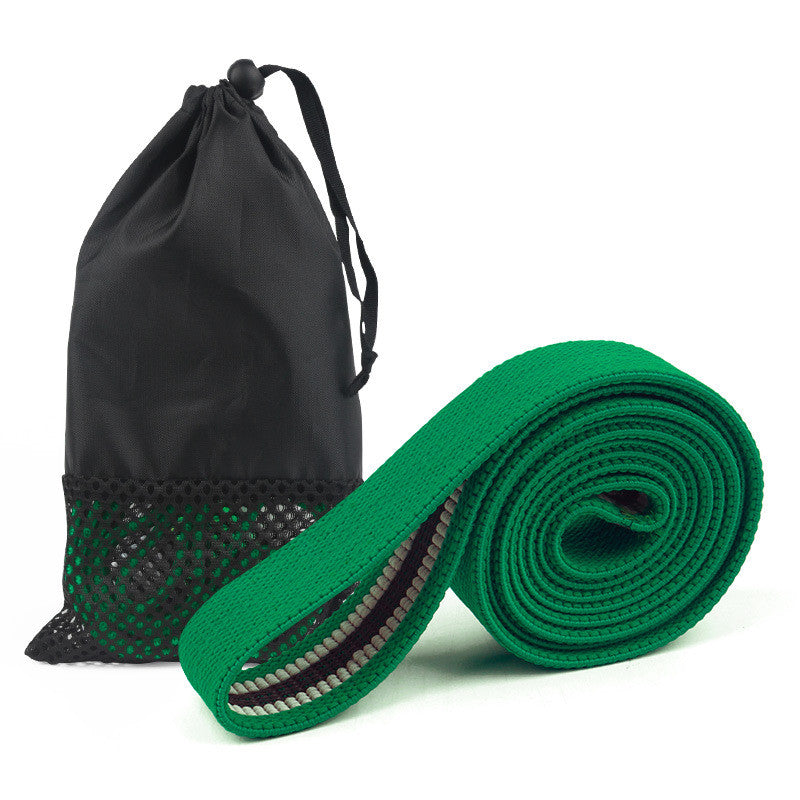 Fitness Long Resistance Bands Fabric Set Exercise Workout Elastic For Pull