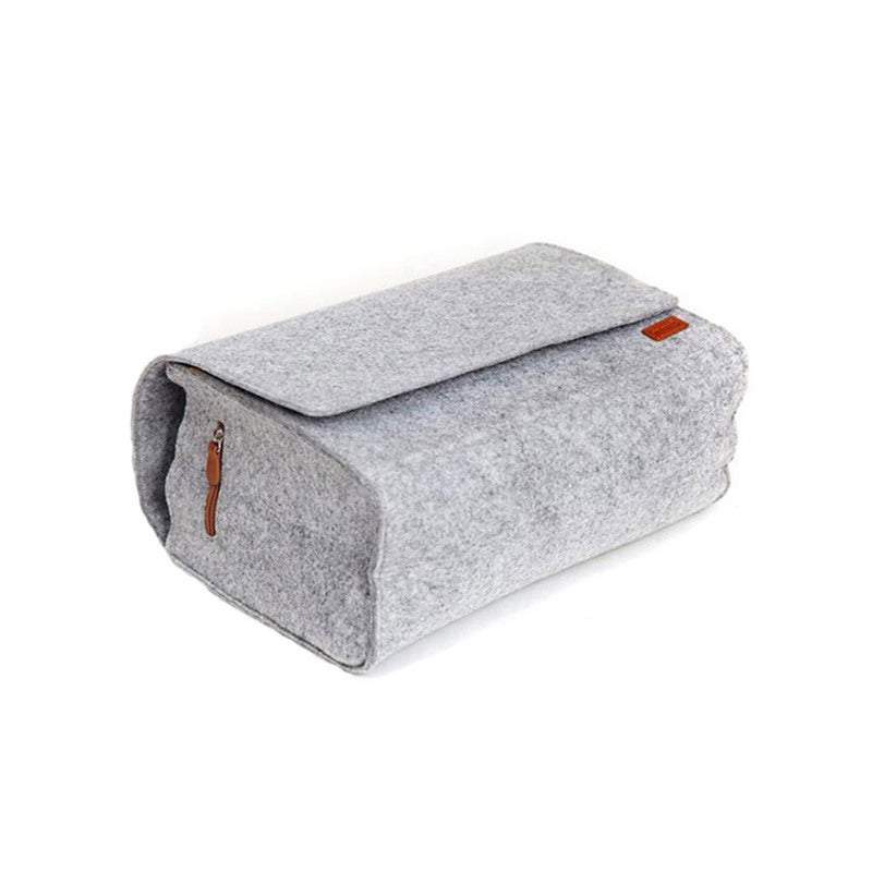 Storage Boxes Felt Bedside Table Bag Organiser Multi Pocket Organisation