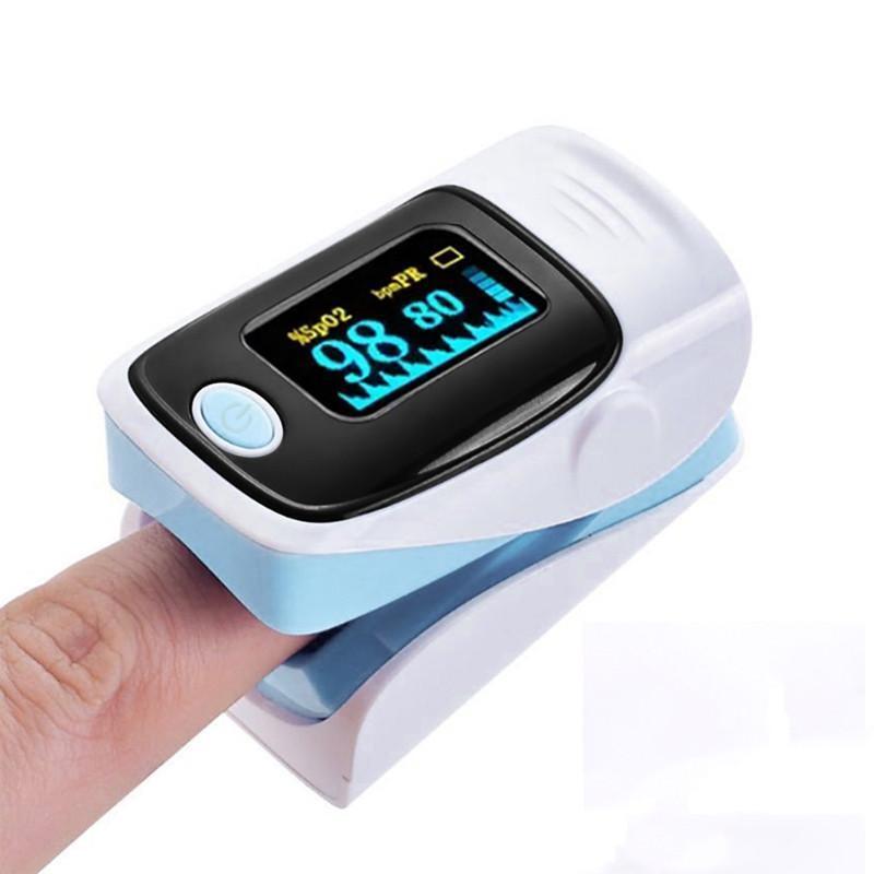 Fingertip Heart Rate Monitor With Pulse Oximeter