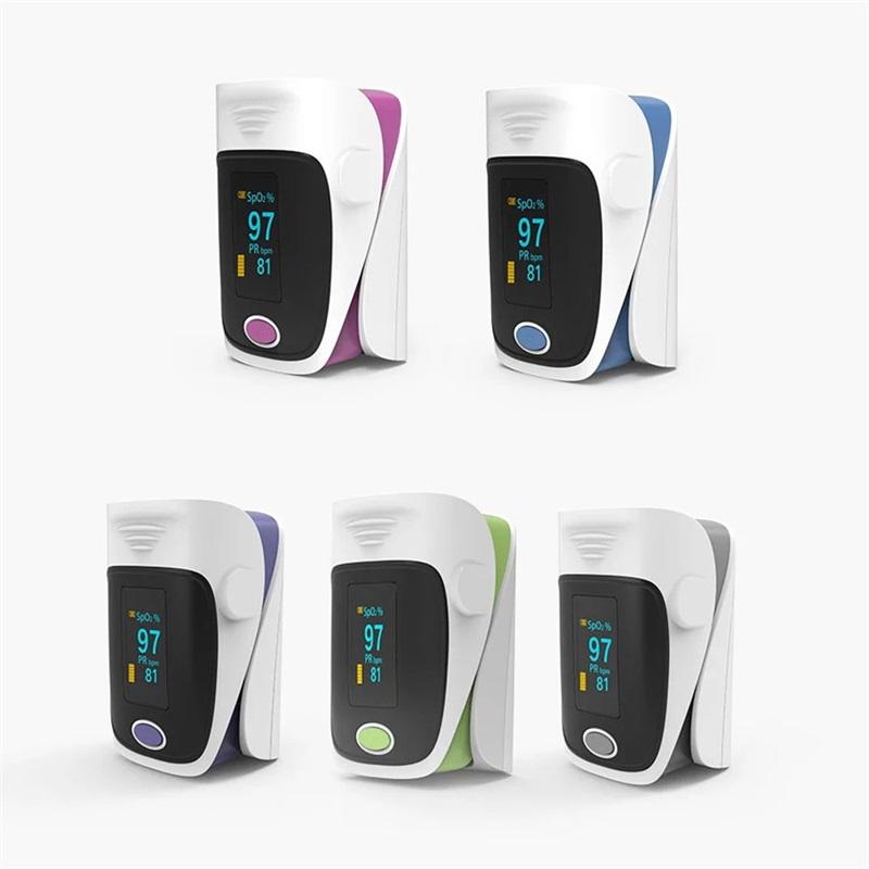 Fingertip Heart Rate Monitor With Pulse Oximeter