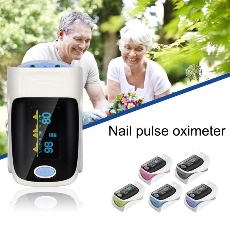 Fingertip Heart Rate Monitor With Pulse Oximeter