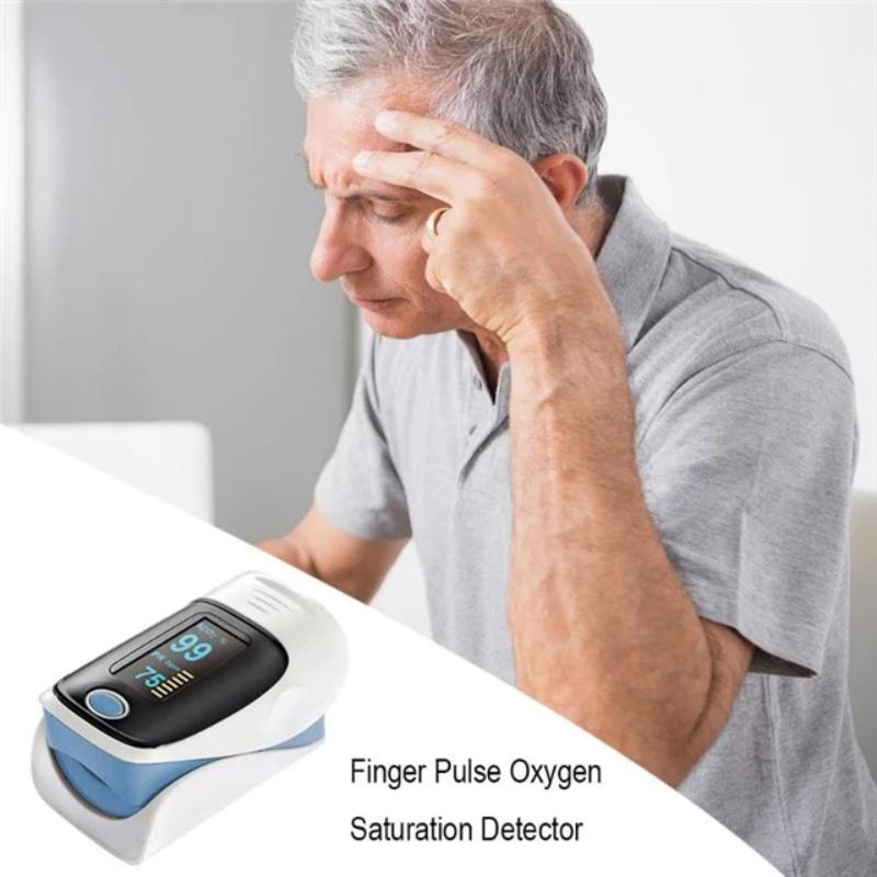 Fingertip Heart Rate Monitor With Pulse Oximeter