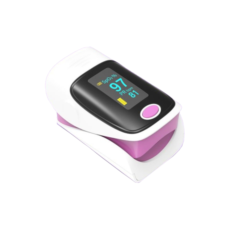Fingertip Heart Rate Monitor With Pulse Oximeter