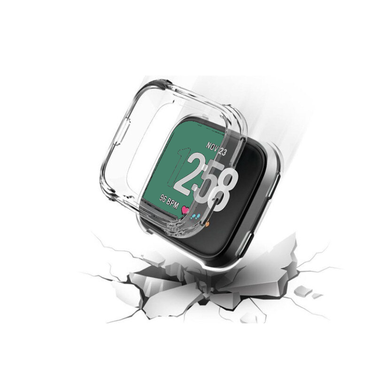 Smart Watches 2Pcs Fitbit Versa Tpu Protective Shock Resistant Case