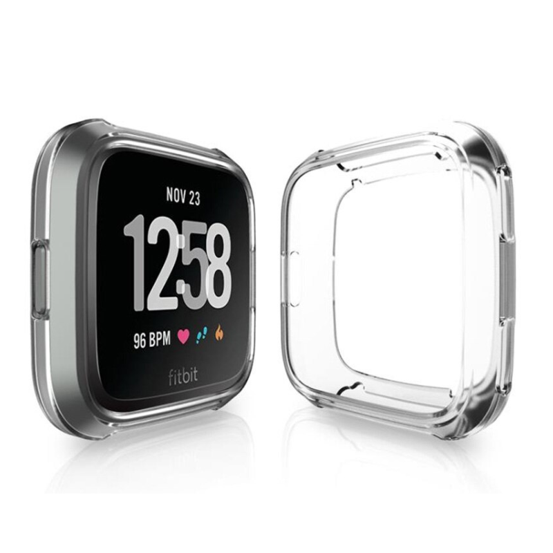 Smart Watches 2Pcs Fitbit Versa Tpu Protective Shock Resistant Case
