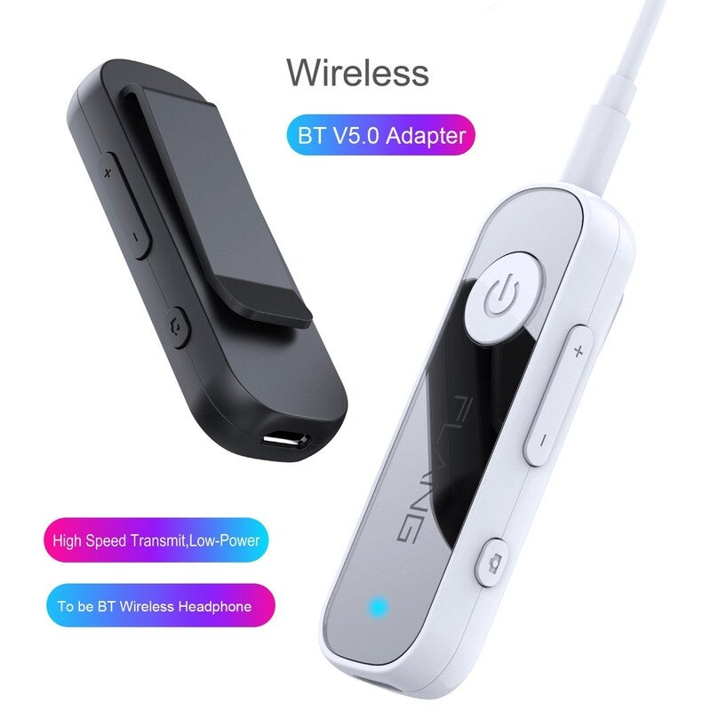 Flang Gs1 Bluetooth 5.1 Audio Wireless Receiver Hifi Adapter Microphone 3.5Mm Jack